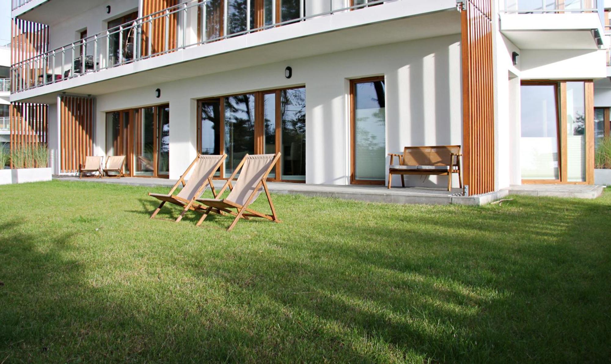 Let'S Sea - 2 Bedroom - Premium Baltic Apartment With Front Sea View Garden And Spa Access กาสกี ภายนอก รูปภาพ