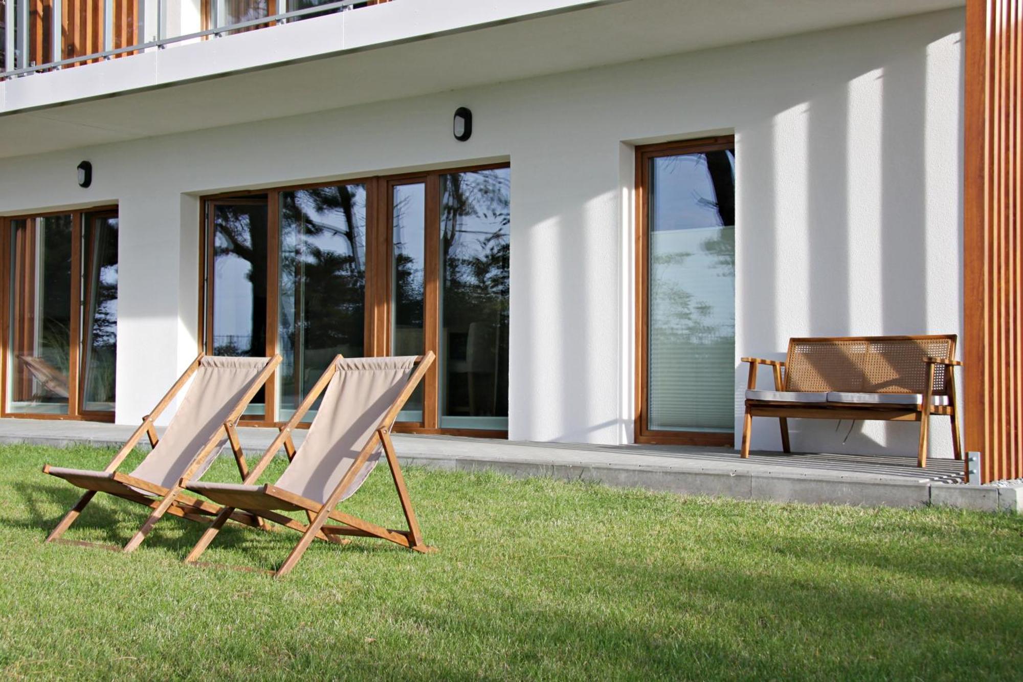 Let'S Sea - 2 Bedroom - Premium Baltic Apartment With Front Sea View Garden And Spa Access กาสกี ภายนอก รูปภาพ
