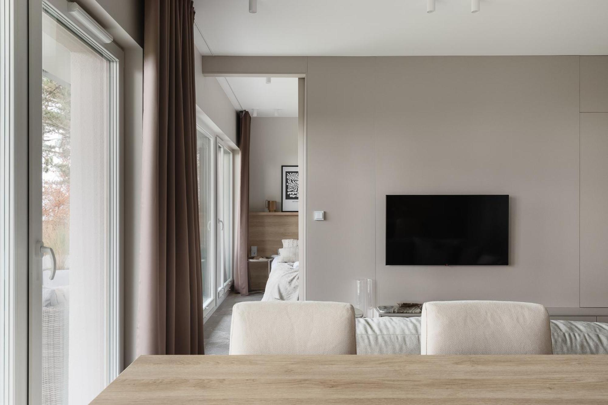 Let'S Sea - 2 Bedroom - Premium Baltic Apartment With Front Sea View Garden And Spa Access กาสกี ภายนอก รูปภาพ